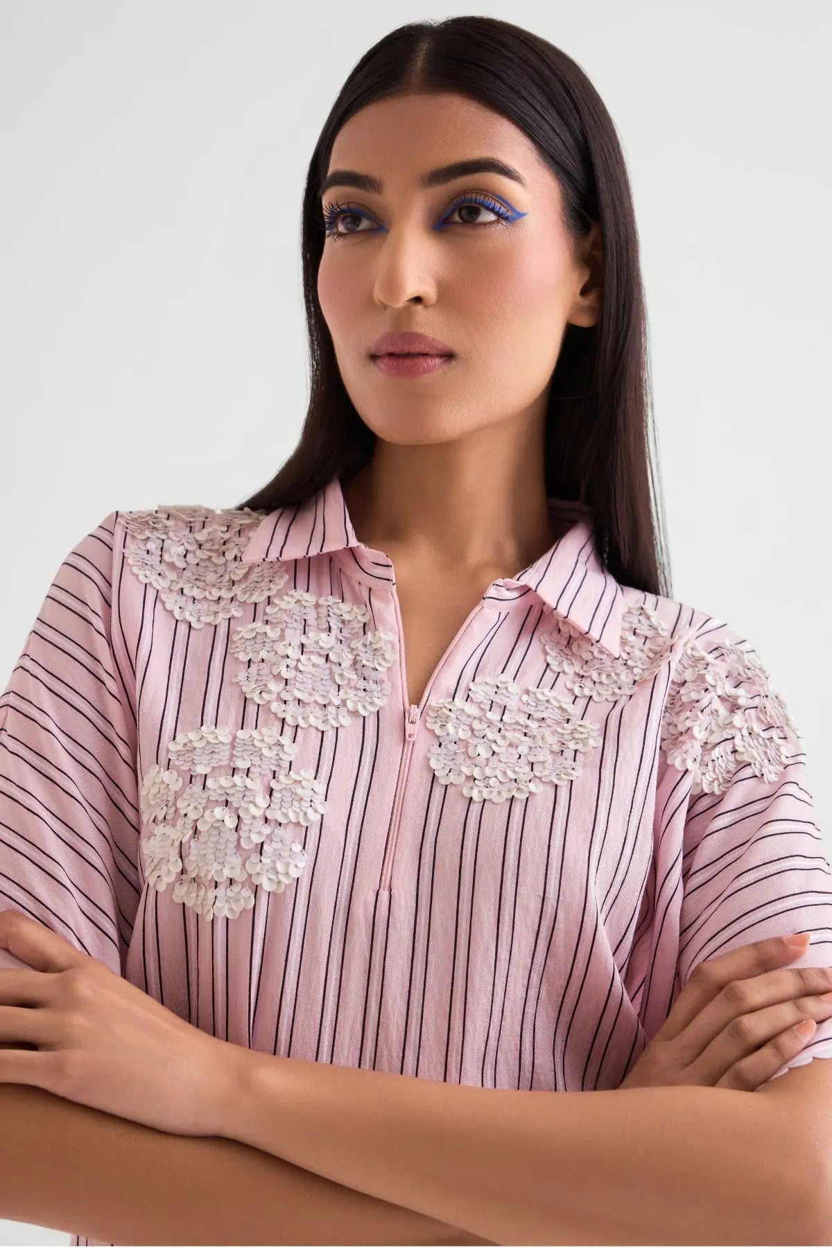 Wildbloom Zipper Back Tie Top Namrata Joshipura Online