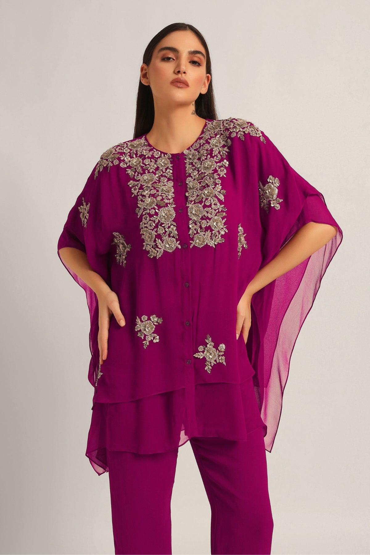 Amara Double Layer Co-ordset Namrata Joshipura Online