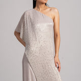 PEARL METEOR ONE SHOULDER JUMPSUIT