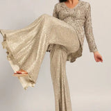 AMARA LONG PEPLUM WITH SHARARA Namrata Joshipura Online