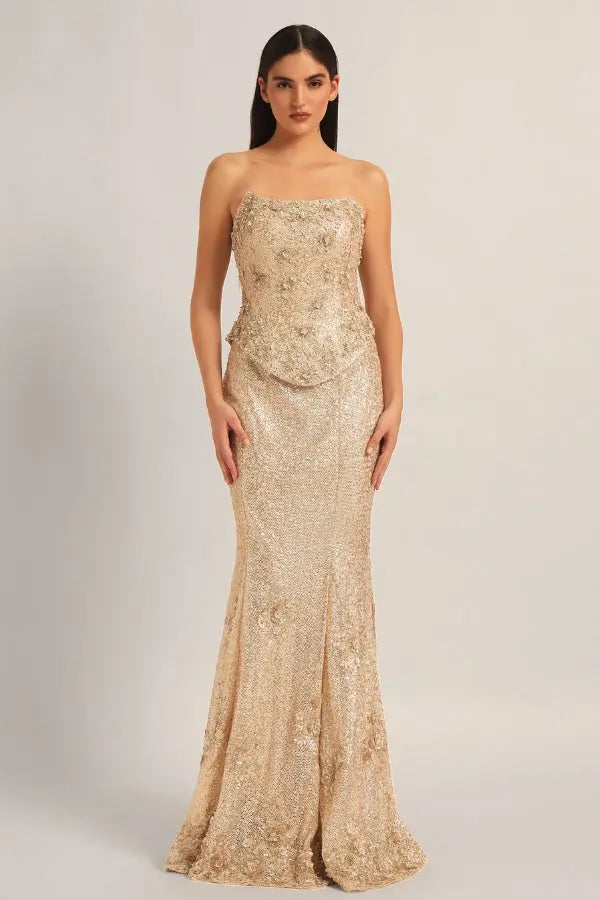AMARA INTRICATED CORSET WITH DRAPE SKIRT Namrata Joshipura Online