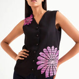 Gloria Sleeveless Jacket Vest Namrata Joshipura Online