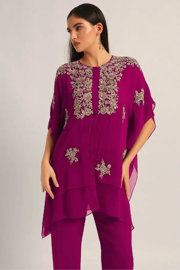 Amara Double Layer Co-ordset Namrata Joshipura Online