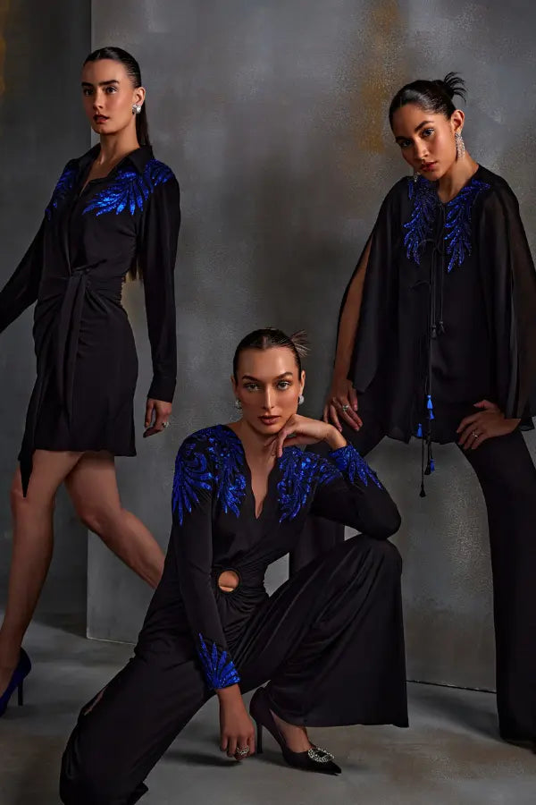 Autumn Fern Gather Jumpsuit Namrata Joshipura