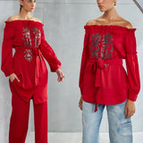 Riverleaf Off Shoulder Top Namrata Joshipura