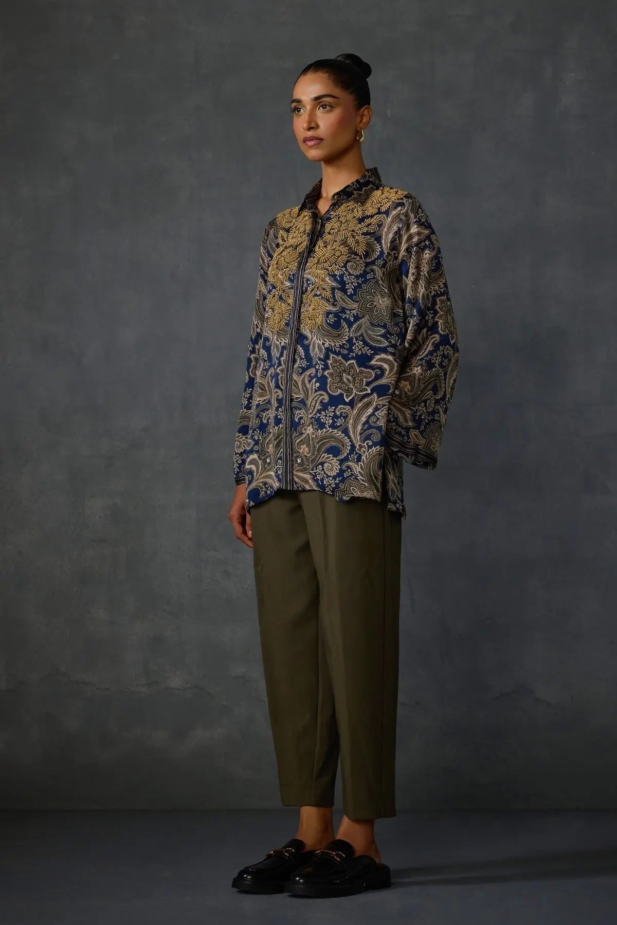Myrrah Paisley Trapeze Tunic Namrata Joshipura Online