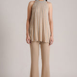 PEARL CASCADE HALTER NECK CO-ORD SET