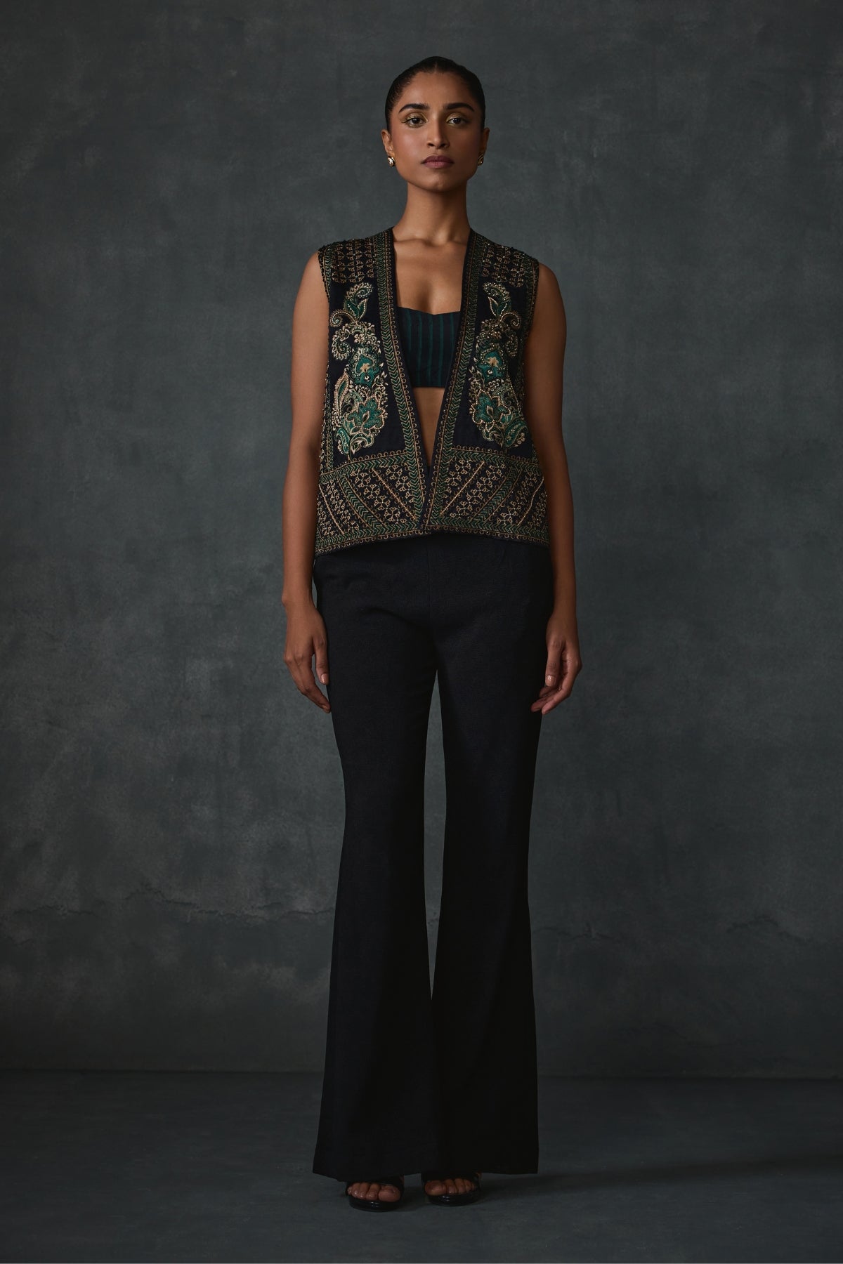 Paisley Open Jacket Namrata Joshipura Online