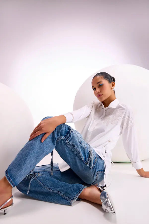 Zebrina Poplin Top Namrata Joshipura