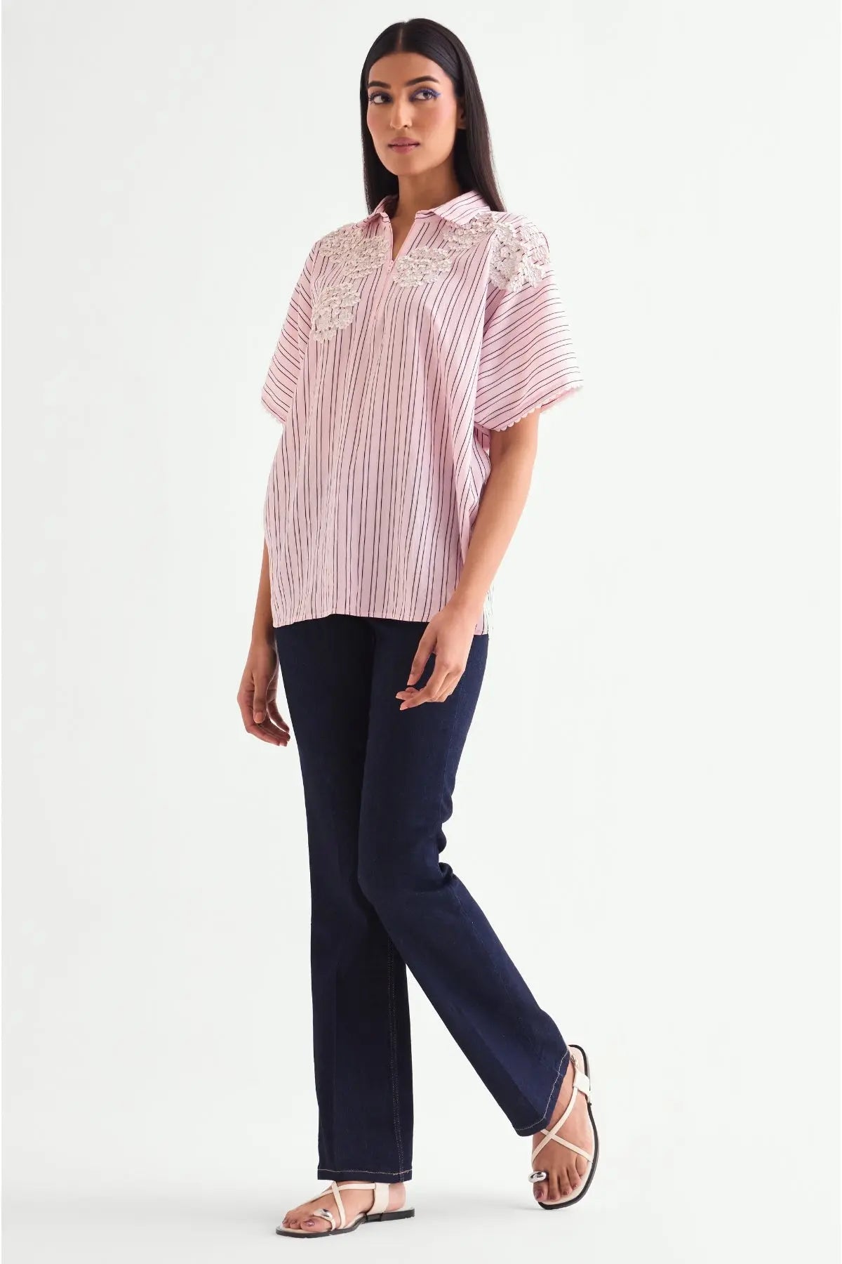 Wildbloom Zipper Back Tie Top Namrata Joshipura Online
