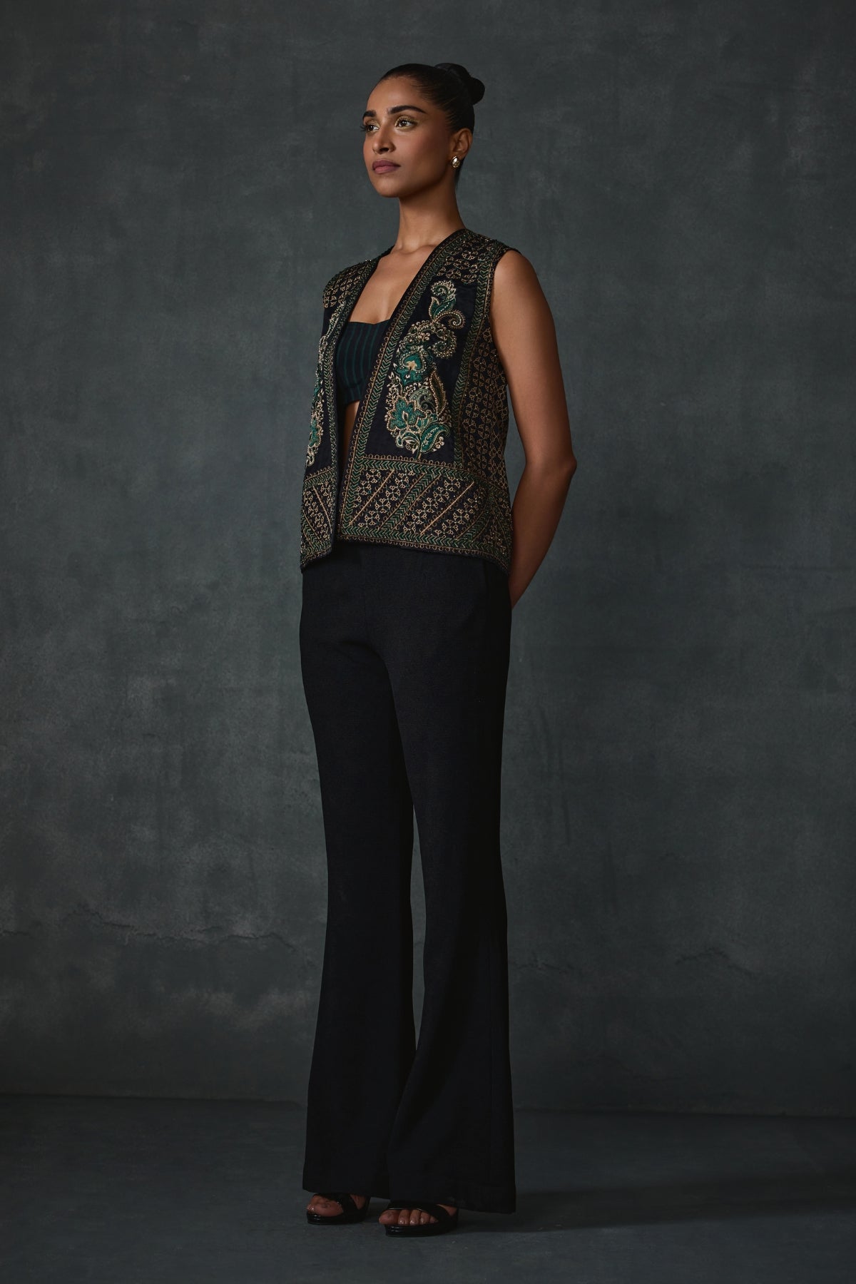 Paisley Open Jacket Namrata Joshipura Online