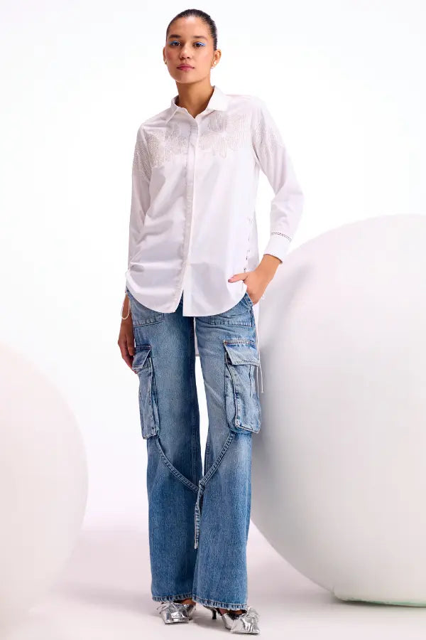 Zebrina Poplin Top Namrata Joshipura