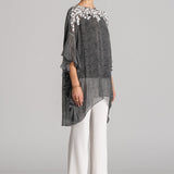 IVY WAVES SIDE FRILL TUNIC