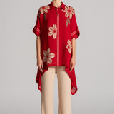 SPRING STAR ASYMMETRIC TUNIC