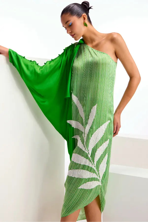 Seinna Stripes Off Shoulder Dress Namrata Joshipura