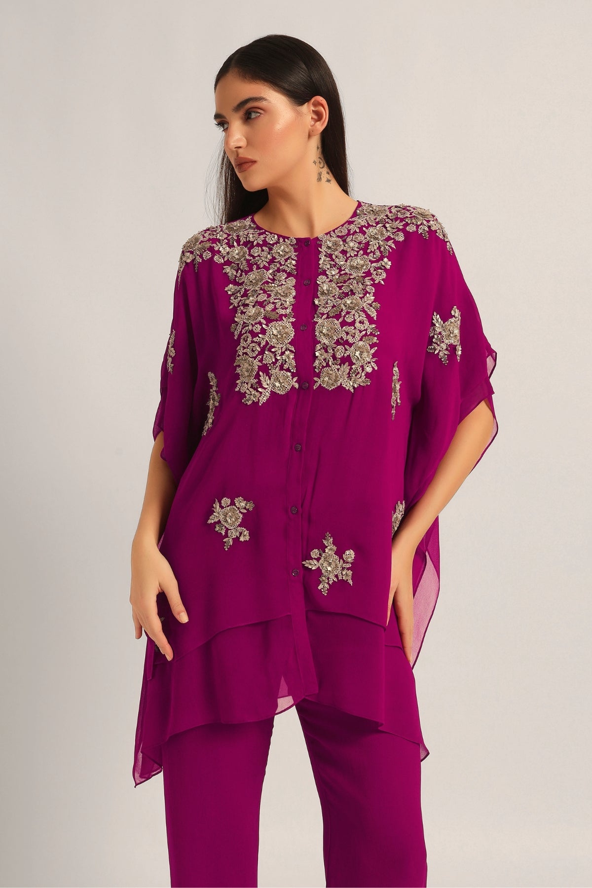 Amara Double Layer Co-ordset Namrata Joshipura Online