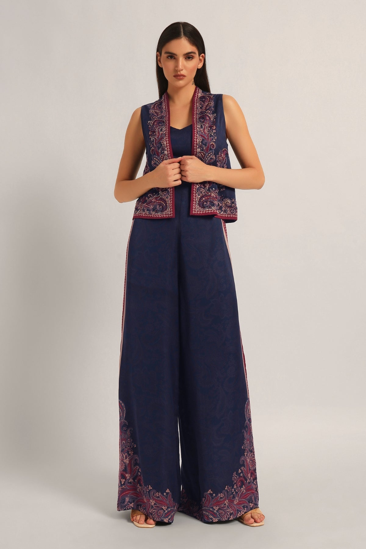 PAISEY PRINTED JUMPSUIT Namrata Joshipura Online