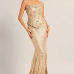 AMARA INTRICATED CORSET WITH DRAPE SKIRT Namrata Joshipura Online