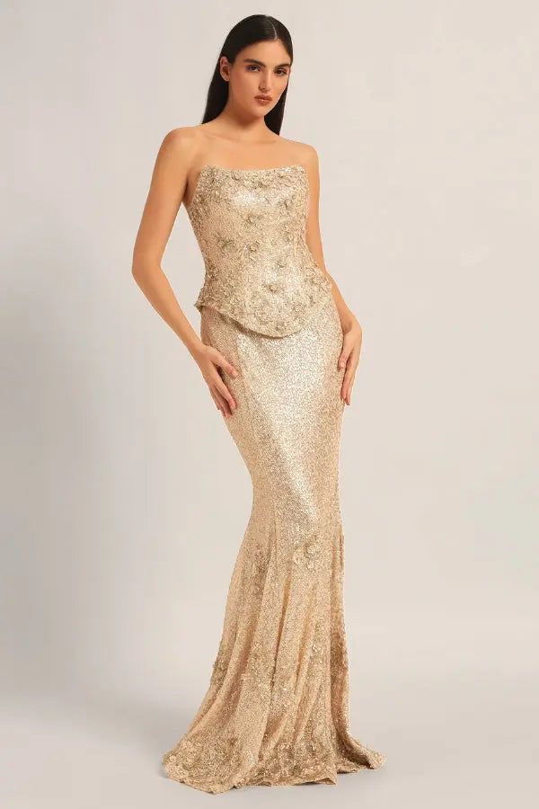 AMARA INTRICATED CORSET WITH DRAPE SKIRT Namrata Joshipura Online