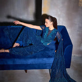 Cordelia Cape Sleeve Jumpsuit Namrata Joshipura