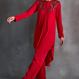 Autumn Fern Curved Hem Tunic Namrata Joshipura