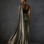Lattice Corset Foil Saree Namrata Joshipura Online