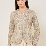Amara Intricate Jacket With Drape Skirt Namrata Joshipura Online