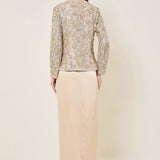 Amara Intricate Jacket With Drape Skirt Namrata Joshipura Online