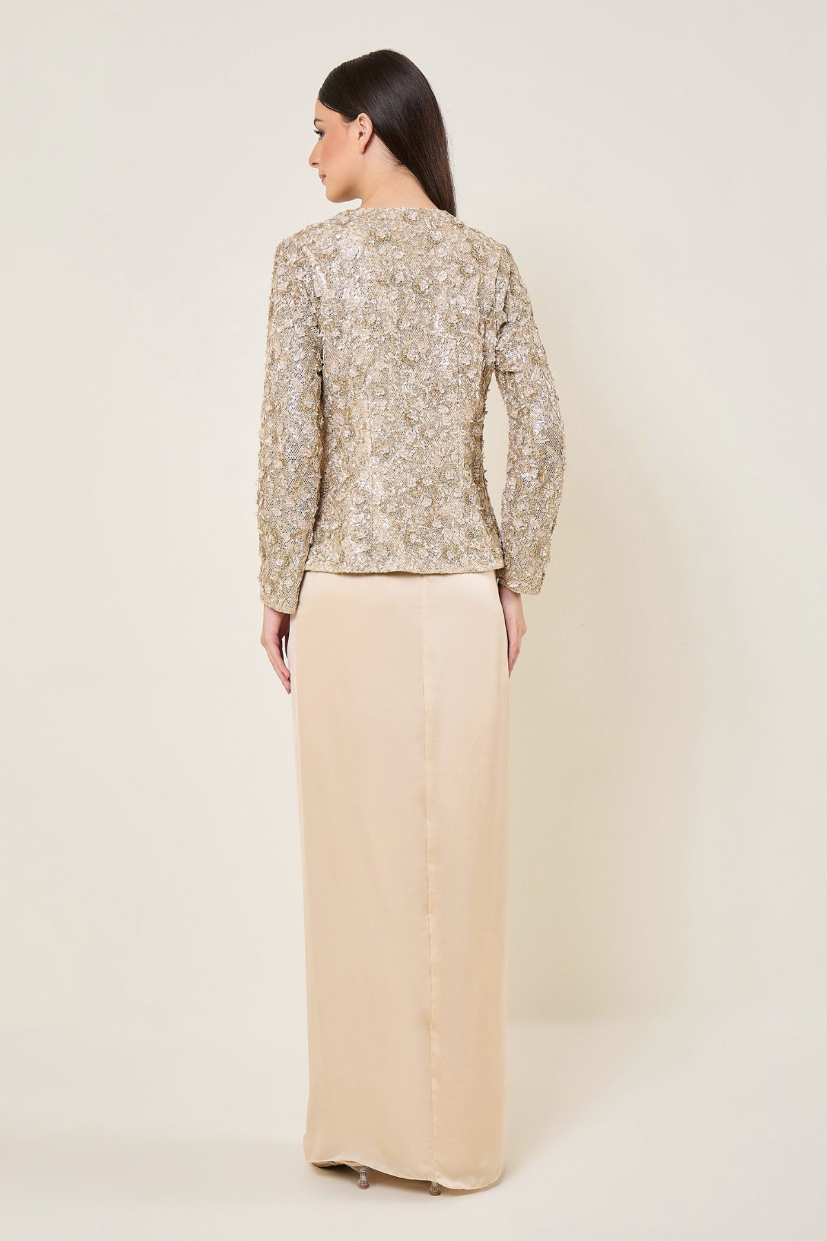 Amara Intricate Jacket With Drape Skirt Namrata Joshipura Online