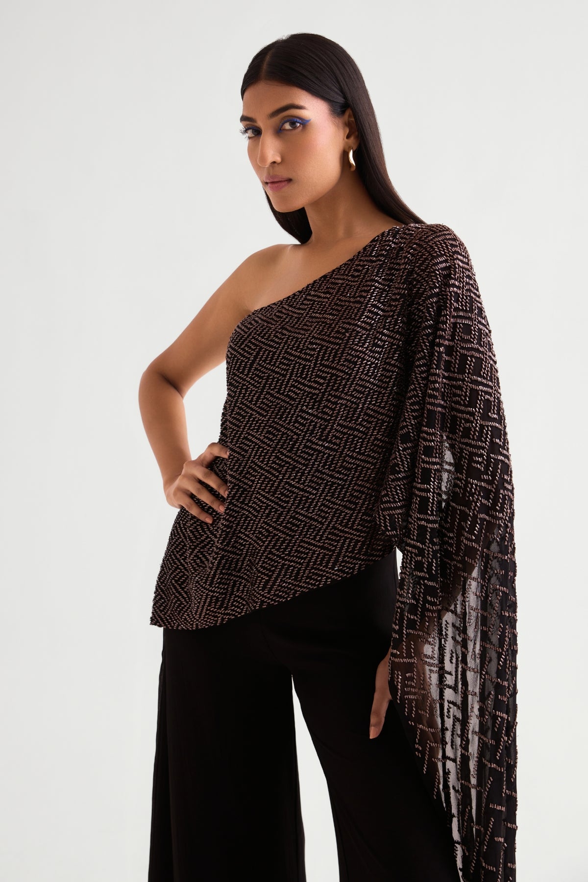 Maze One Offshoulder Jumpsuit Namrata Joshipura Online