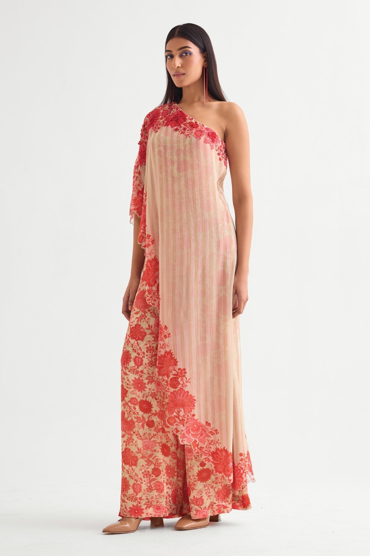 Floret One Off-shoulder Jumpsuit Namrata Joshipura Online