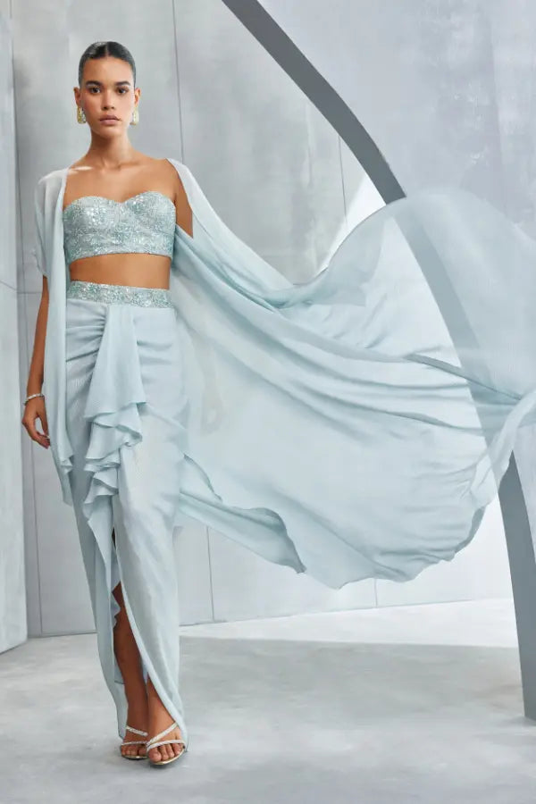 Arbour Drape Skirt Set Namrata Joshipura