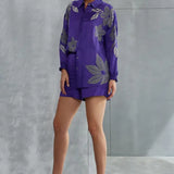 Wild Violet Boxy Shirt Namrata Joshipura