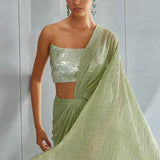 Fox Tail Drape Saree Namrata Joshipura
