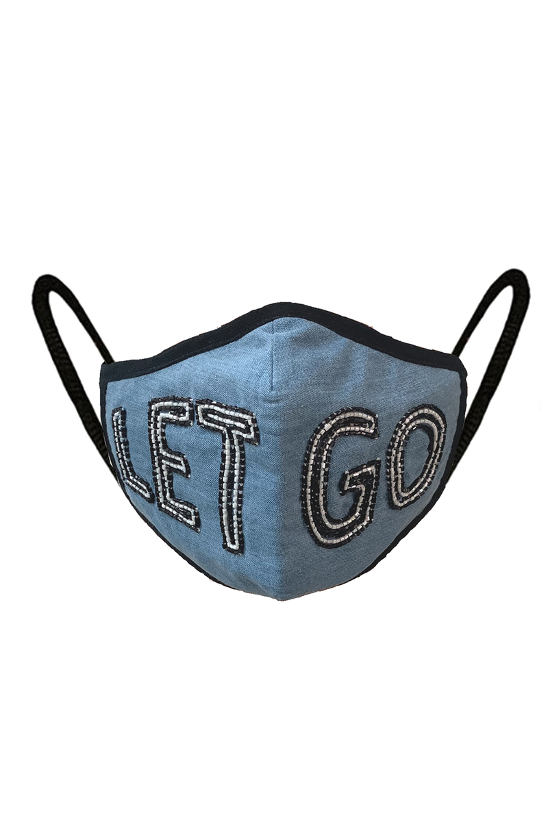 NJ Let Go Slogan Mask