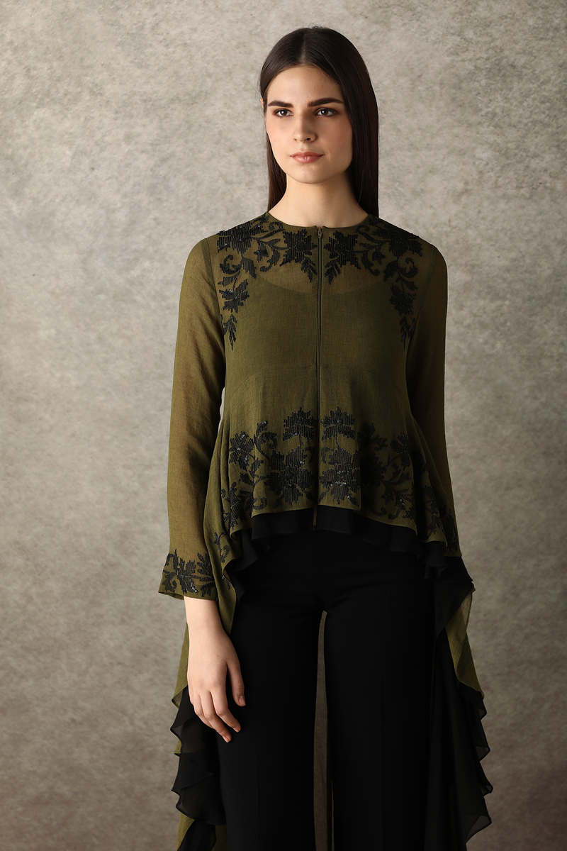 Holly Fern Double Layer Top